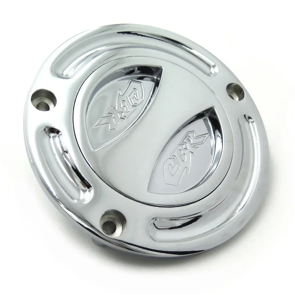 Chrome Keyless Gas Cap Twist Off Fuel Tank Cap For Honda CBR 600 F2/F3/F4/F4i Motorcycle Parts