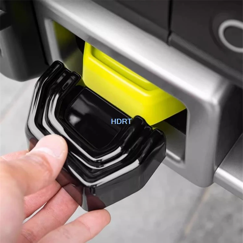 Trailer Hook Trim Bagagem Rack Protector, Car Styling Acessórios Decoração, Etiqueta Exterior para Chery Jetour T2, Traveler 2023 +