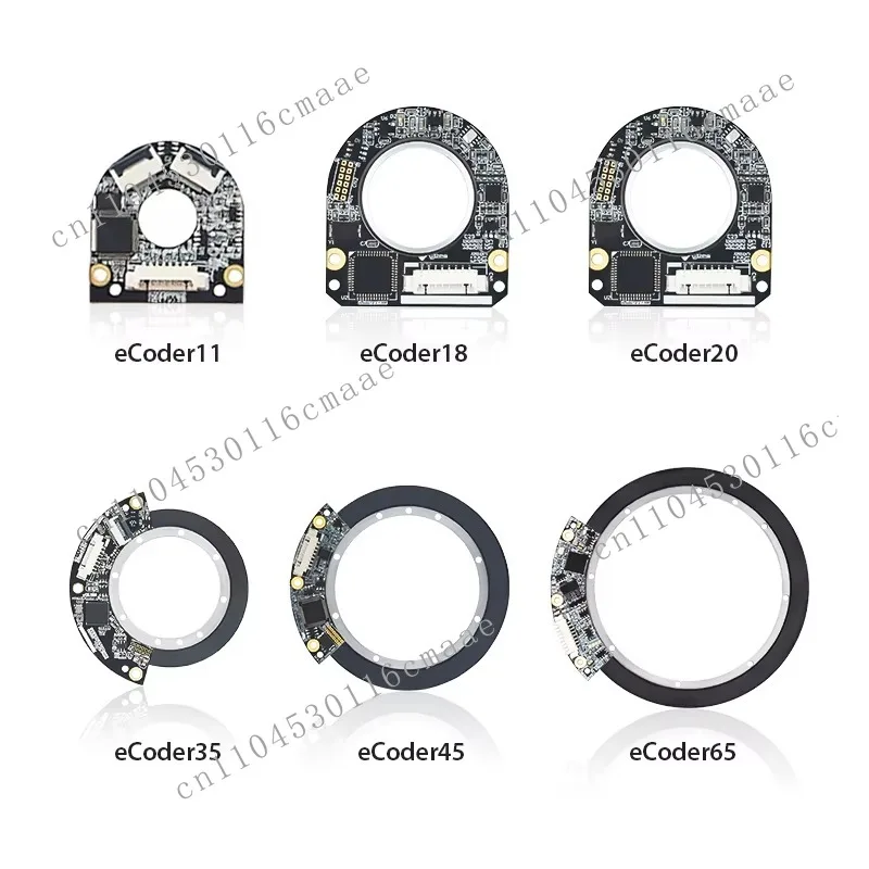 Hollow 18mm axis optical encoder supports RS485 encoder multi-turn absolute encoder