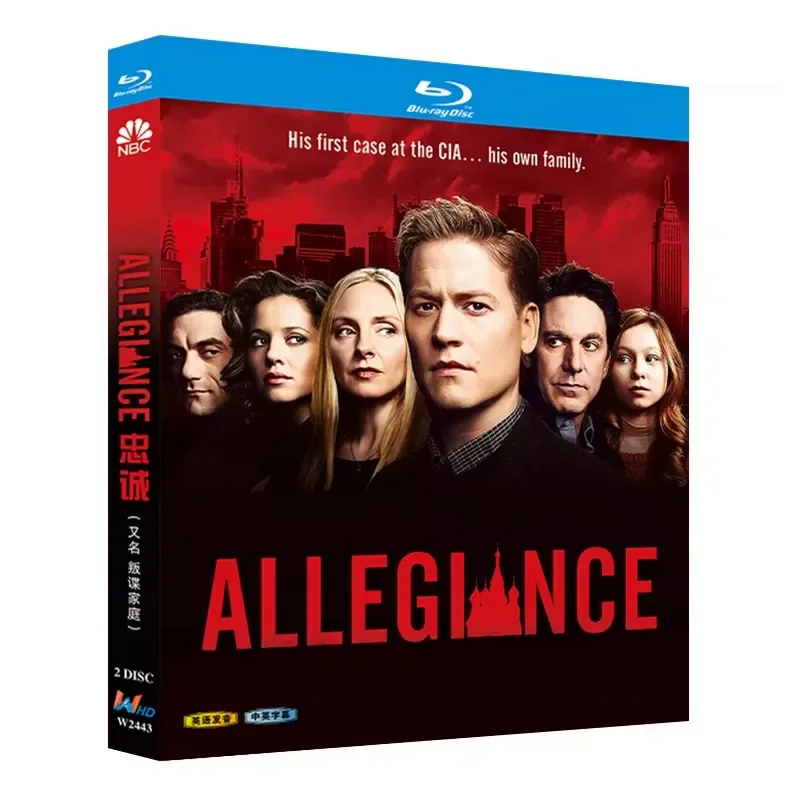 Blu-ray Ultra HD American Drama Loyal Traitor Family BD Disc CD Box Chinese and English Subtitles