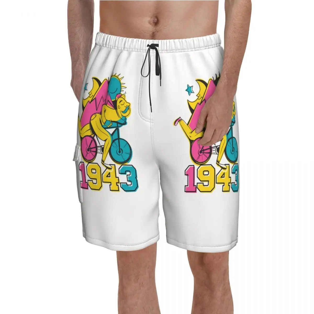 

Альберт Хоффман, велосипедные шорты, 1963, велосипедные шорты для дневного доски, модные мужские классические плавки на заказ, большой размер 2XL