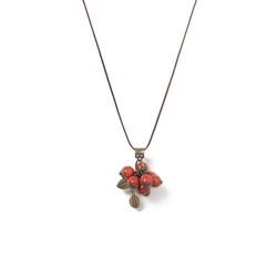 Miredo jewelry wholesale simple ceramic necklaces women's mothers gift necklace pendant #1083