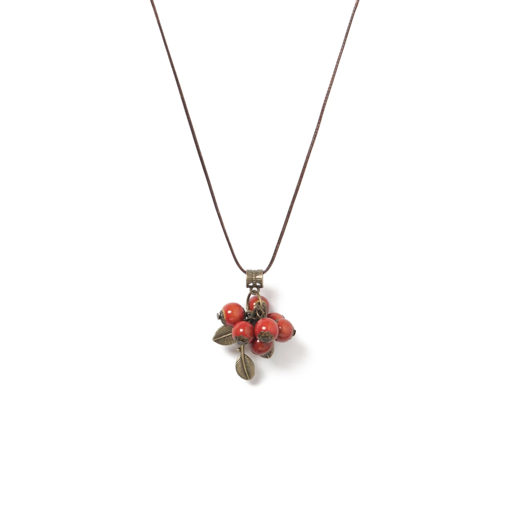 Miredo jewelry wholesale simple ceramic necklaces women's mothers gift necklace pendant #1083