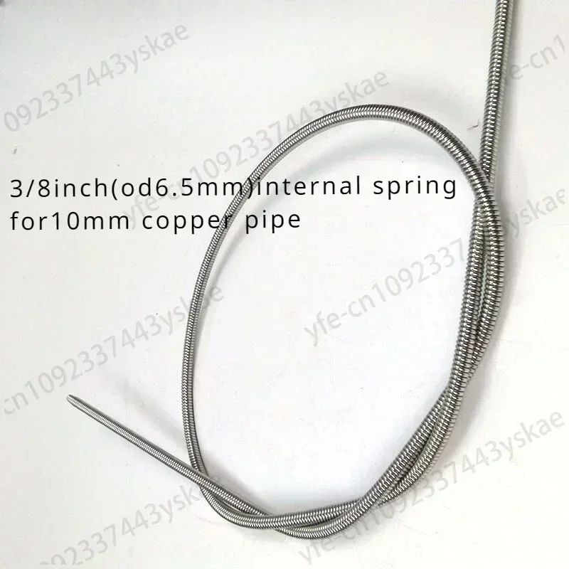 Internal copper pipe bending spring for Air Condition Stainless Steel 10-19mm manual bending Pipeline Spring Tube Bending Tool