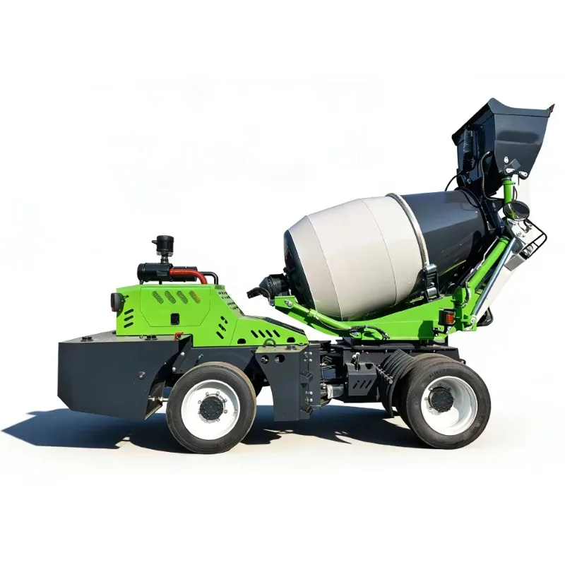 Customized New 270° Rotation 2m³ Self Loading Concrete Mixer Truck for Heavy Projects Factory Direct Sale