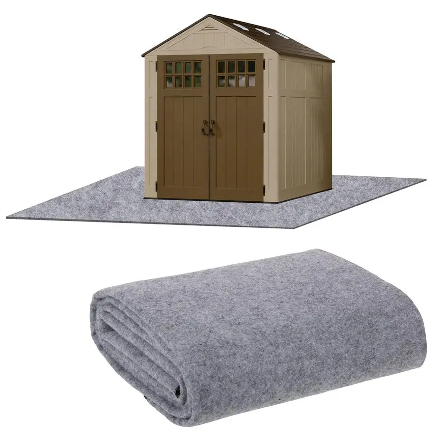 

Водонепроницаемый коврик для уличного складского помещения 8,2 фута, утолщенный, мягкий, для мебели на террасе, моющийся, с нескользящей основой