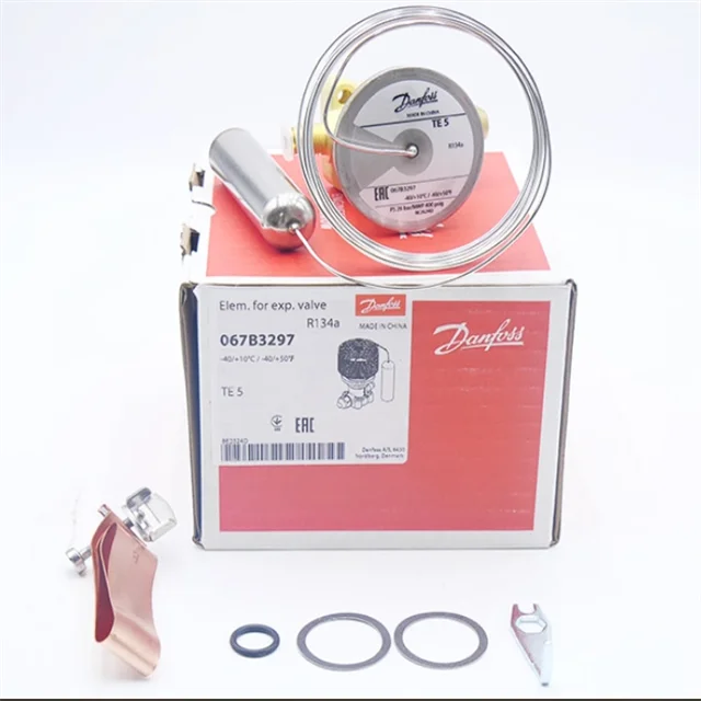 

Danfoss Thermal Expansion Valve TE5-TE55 Temperature Sensing element R134a Refrigerant TEN