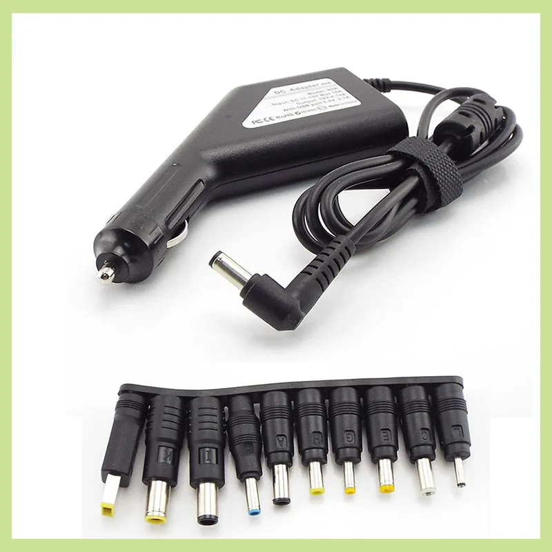 DC 19V 4.74A 20V 4.5A 19.5V 4.62A 90W Power Adapter Laptop Universal Car lighter Charger 10pin Dc converter for PC Notebooks h
