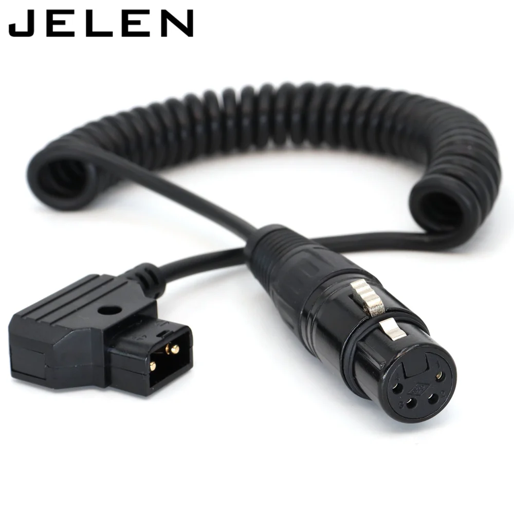 DTAP to XLR 4-pin Female Cable for Power Supply Battery Adapter