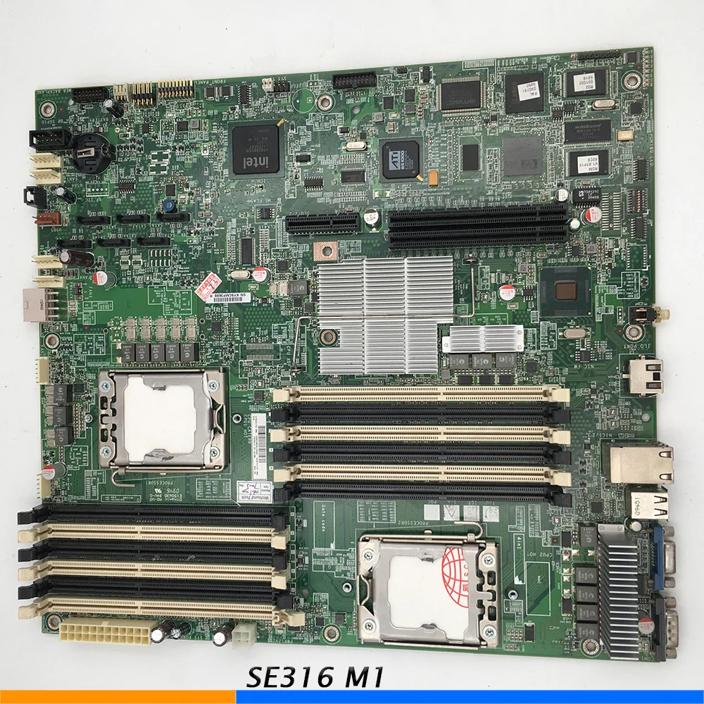 Original Server Motherboard For HP For SE316 M1 591747-001 583736-001 1366 X58 Perfect Test Good Quality Hot