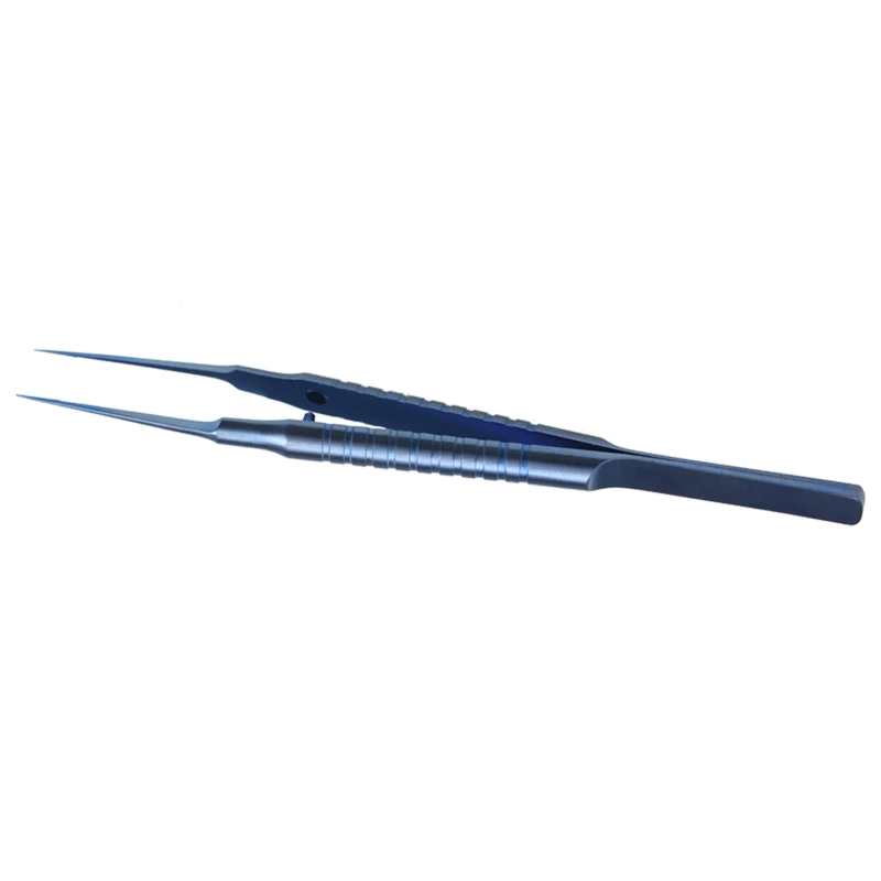 Two Type Choices Fue Hair Transplant Forceps Hair Implanter Tweezer Titanium Alloy Transplanting Tweezers