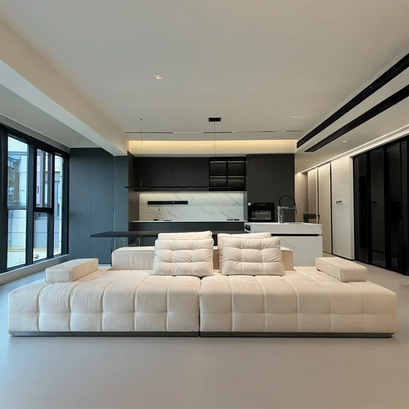 

Creative White Living Room Sofas Lounge Clear Cheap Cream Unique Living Room Sofas Aesthetic Sillon Cama Unique Furniture