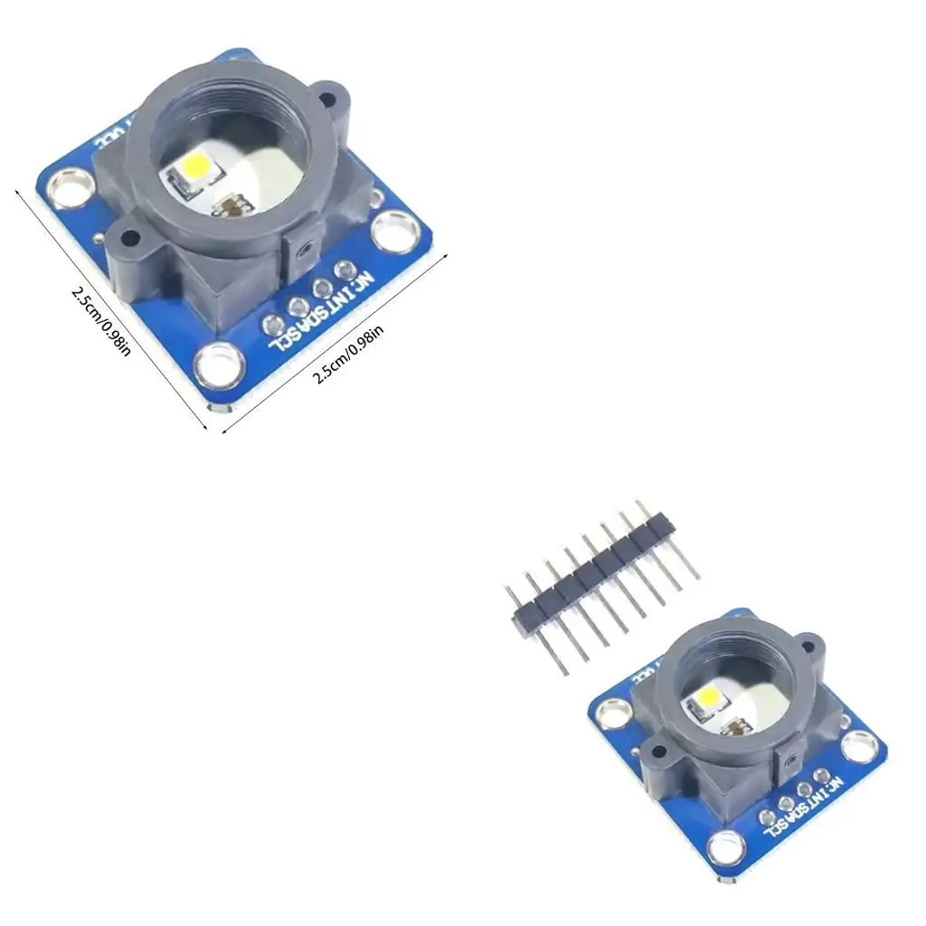 

652F GY-33 TCS34725 TCS3200D TCS230 Color Recognition Sensors with Wide Lens