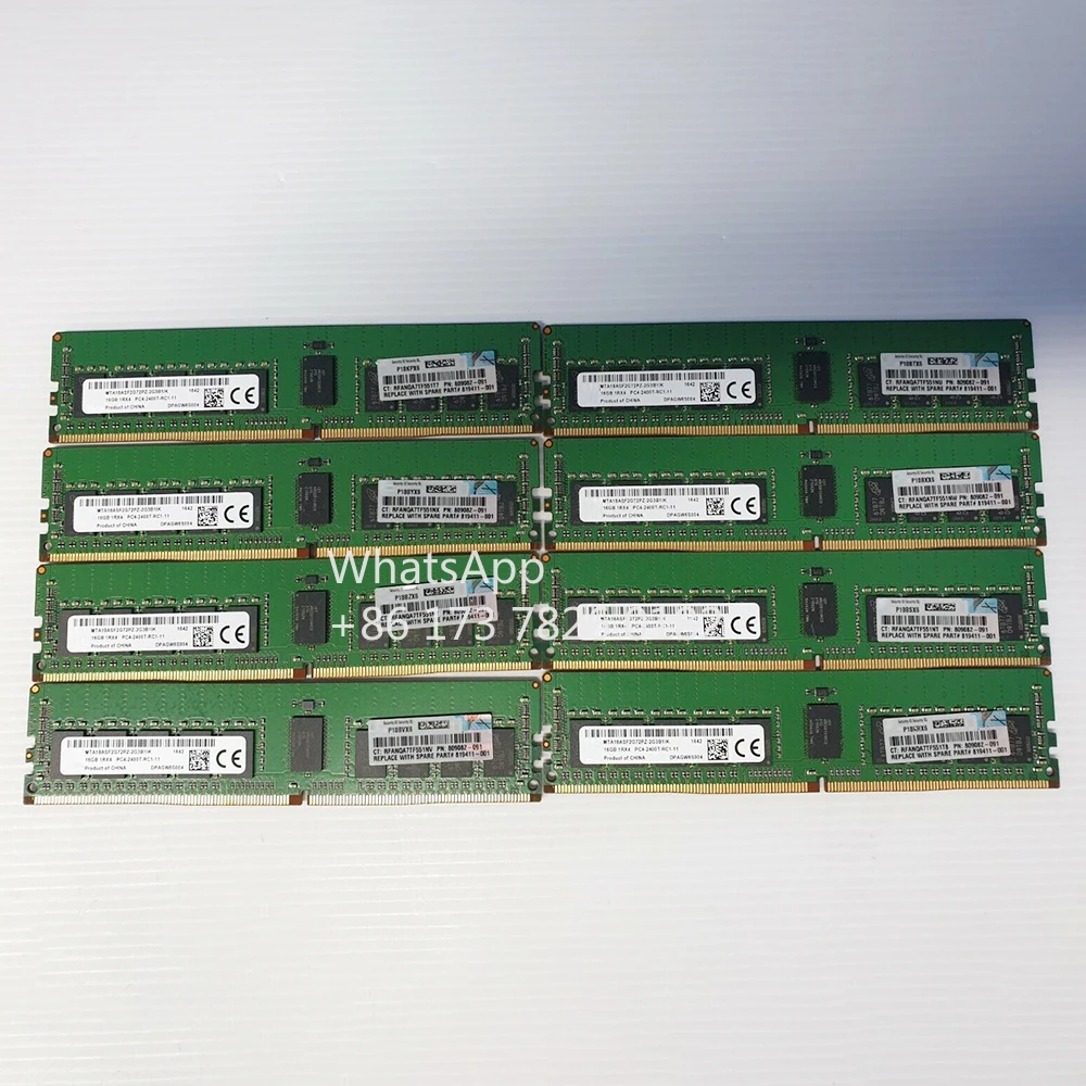 

Для HP RAM Gen9 RAM 16G 16GB 805349 -B21 819411 -001 809082 -091 2400 Память ECC 1RX4 DDR4 PC4-2400T