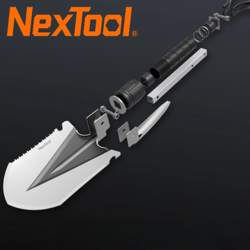 Nextool-multifuncional Ordnance pá Autodefesa ao ar Livre Dobrável Engenharia Ferramentas Graden Segurança