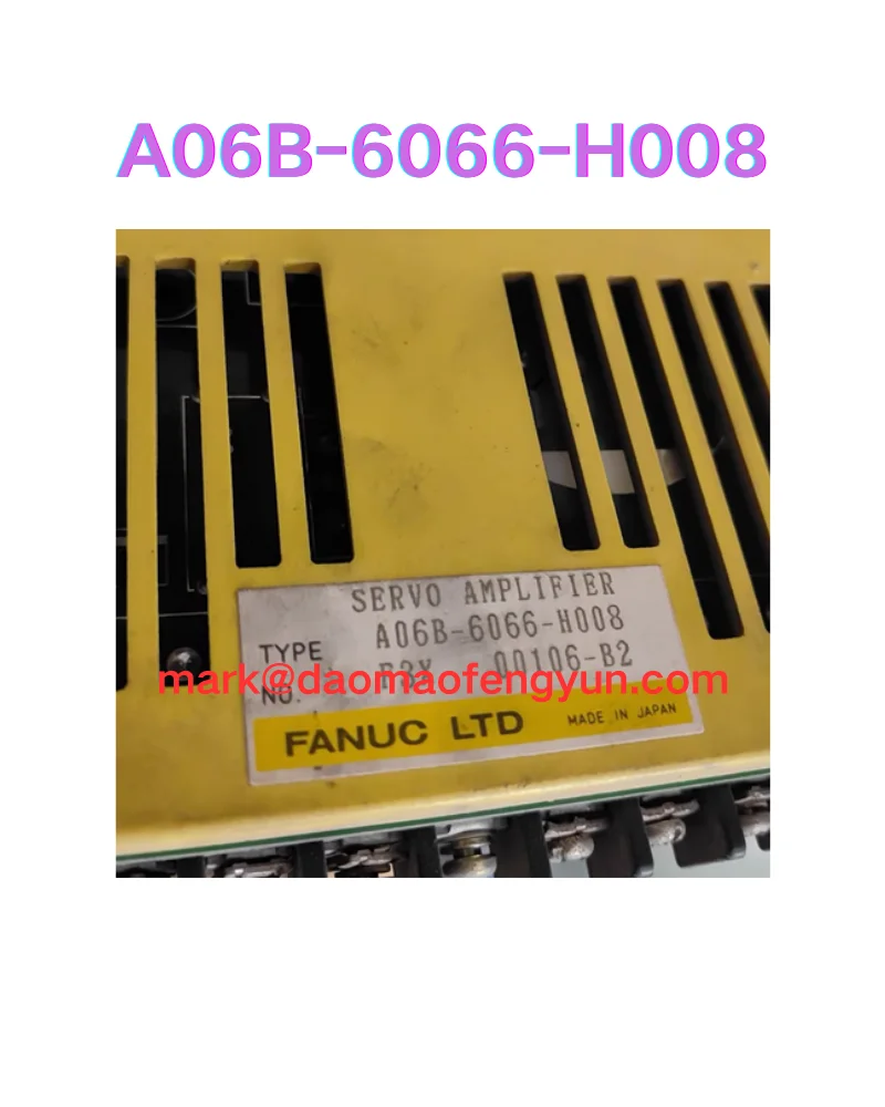 

A06B-6066-H008 Used Servo Drive Test OK