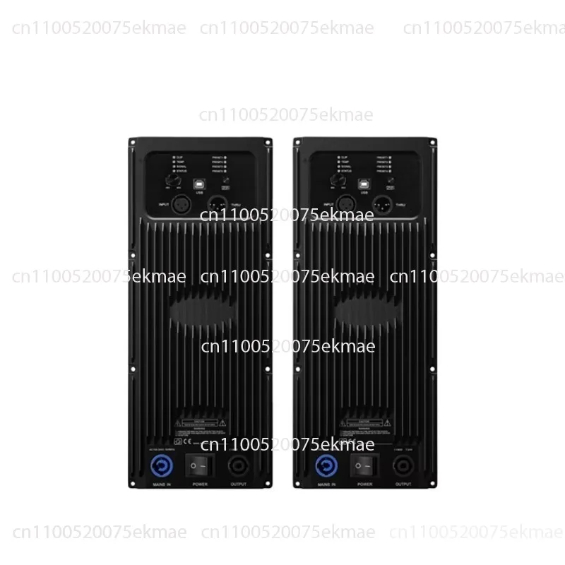 DSP1200W + 600W Professional Audio Power Amplifier Module 8 Ohm Impedance Digital Board Audio Equipment 5 Band