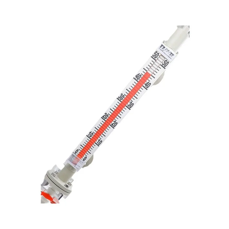 Magnetic flap level gauge (full anti-corrosion) automatic identification of various media, convenient and easy to use, accurate