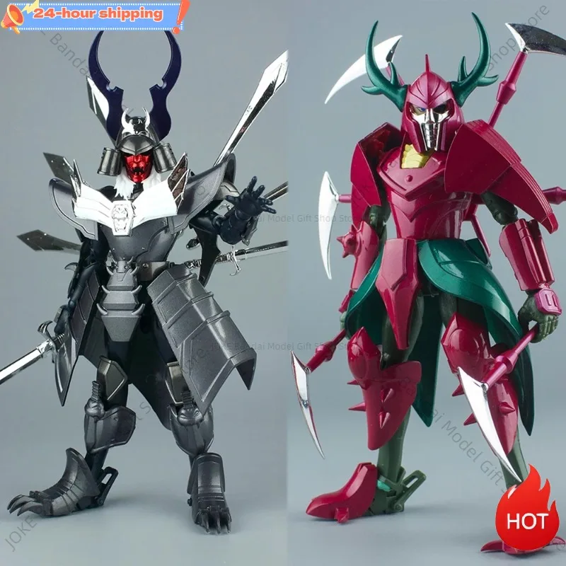 

[IN STOCK] Lutoys Model Ronin Warriors General Demon Sovereign Arago/Anubis Phantom Demon Rajura Anime Action Figure Toys
