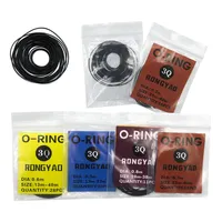 1 Bag 0.5/0.6/0.7/0.8mm Watch O-Ring Waterproof Rubber Watch Back Cover Gaskets Watch Repair Tool For Watchmaker Tools Accessory