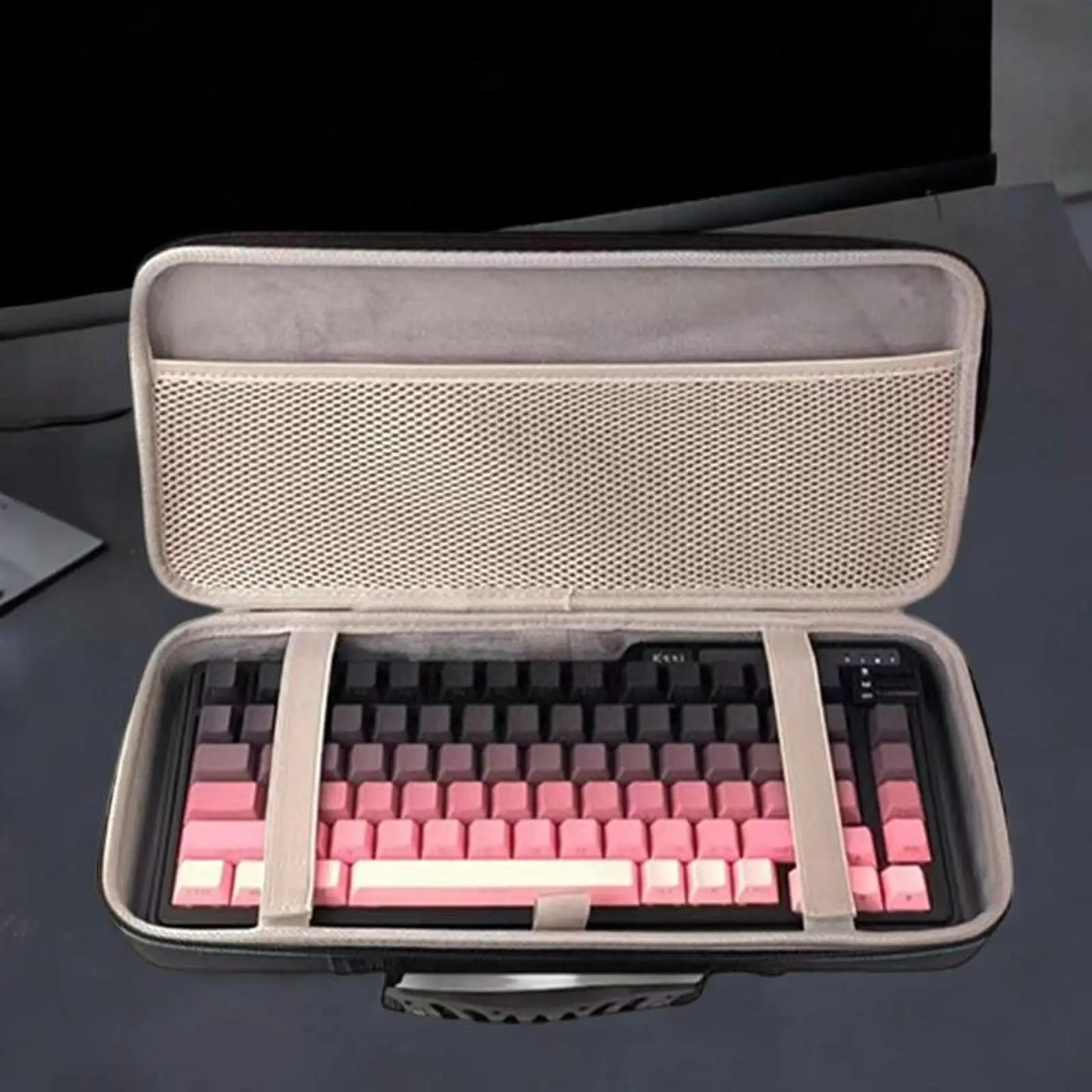 Hard EVA Keyboard Case Key Board Organizer for K75 Lite K75 Pro RGB 75%