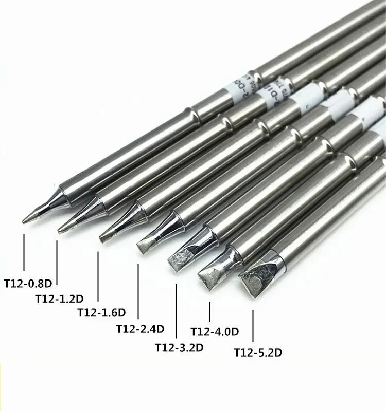 

T12 Lead Free Soldering Iron Tips For Soldering Station FX951 FX950