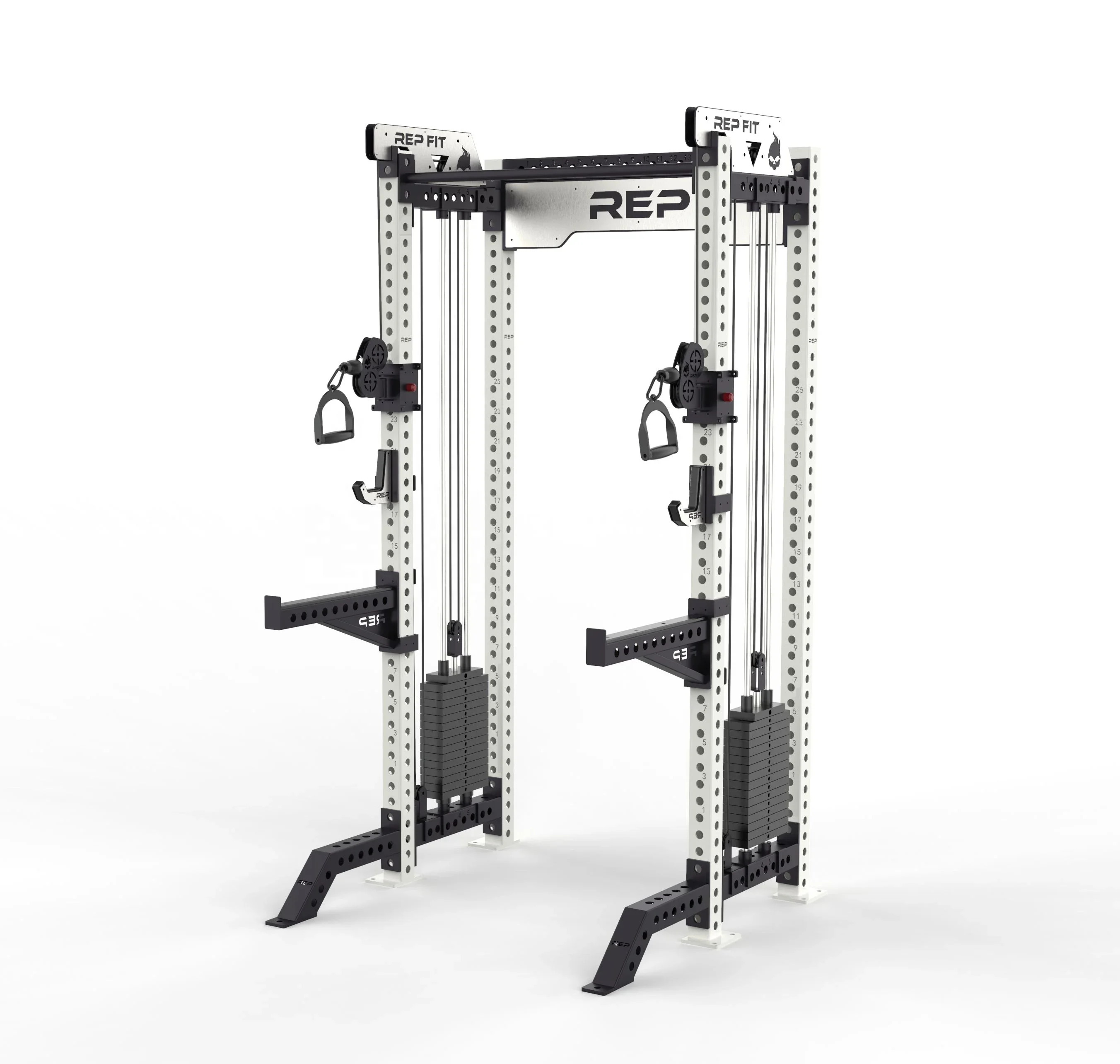 Gym Fitness Equipment Multi Function Gym Equipment Smith Machine and Cross Cable Power Squat Rack Series Commercial Home