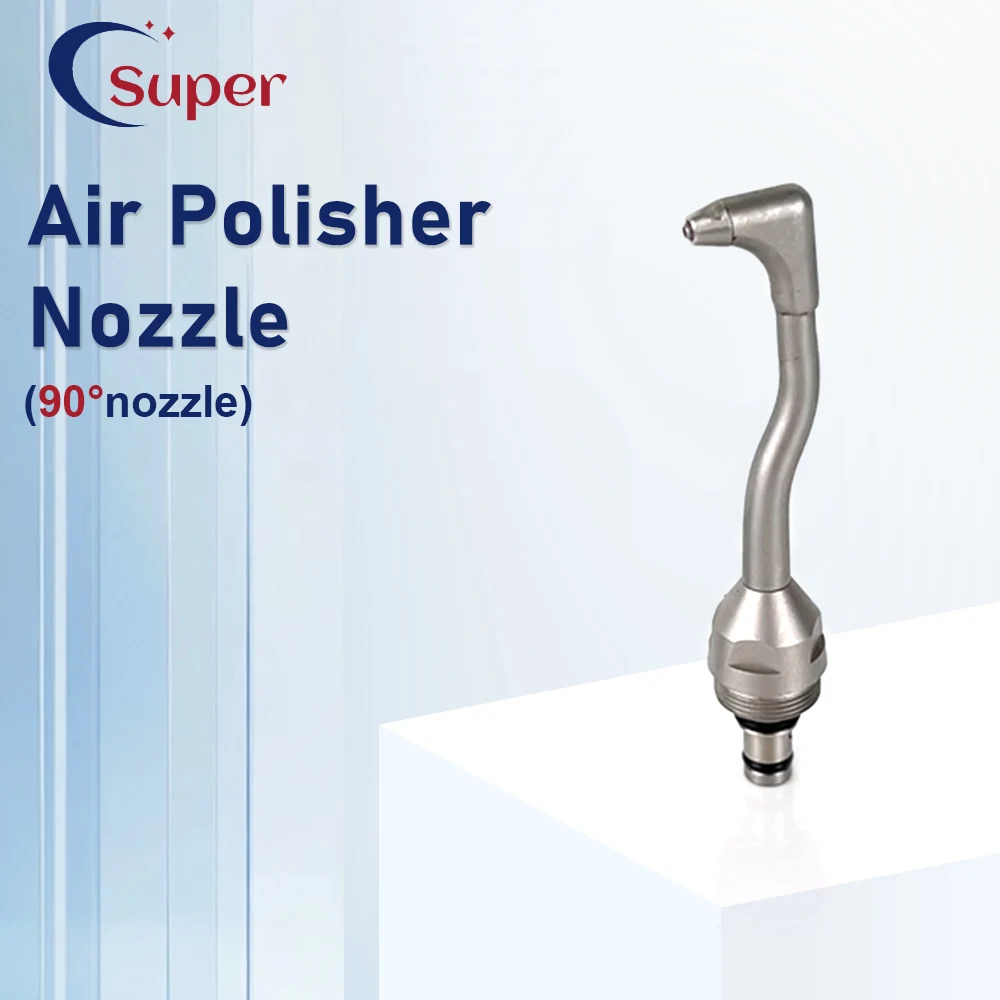 Dental 90 Degree Sandblasting Nozzle Replacement Tip for Dental Polishing Handles