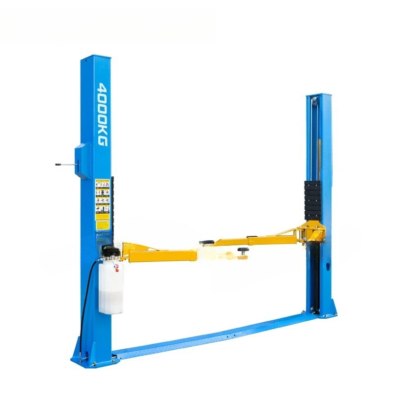 Unilateral Unlock Double-column Lift Car Hydraulic Maintenance Lift Car Repair Lift Rack