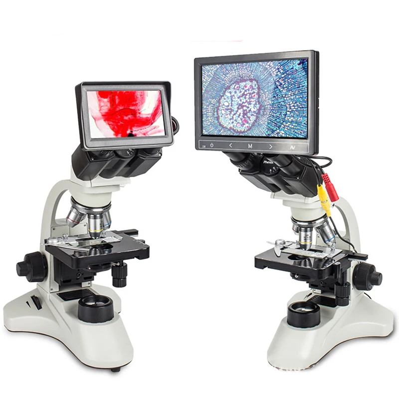 Veterinary Medical Equipment Medical Optical Microscope Binocular Bacteria Electronic Lab 40K-1600K Biological Microscope