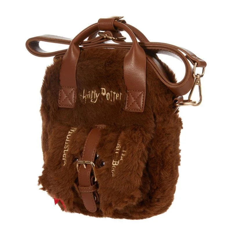 Miniso Harry Potter Series Plush Tote Crossbody Bag Fashion Trend Accessories Magic Style Decoration- Perfect Gift for All Ages