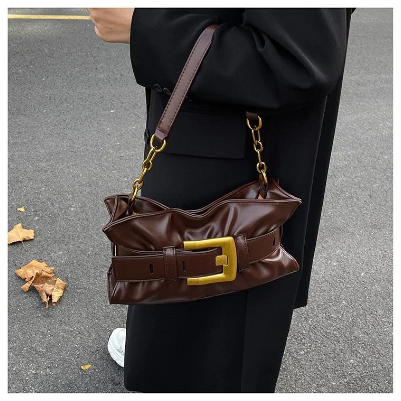 

Роскошная женская сумка через плечо из солнцезащитной кожи с модным повседневным парижским стилем