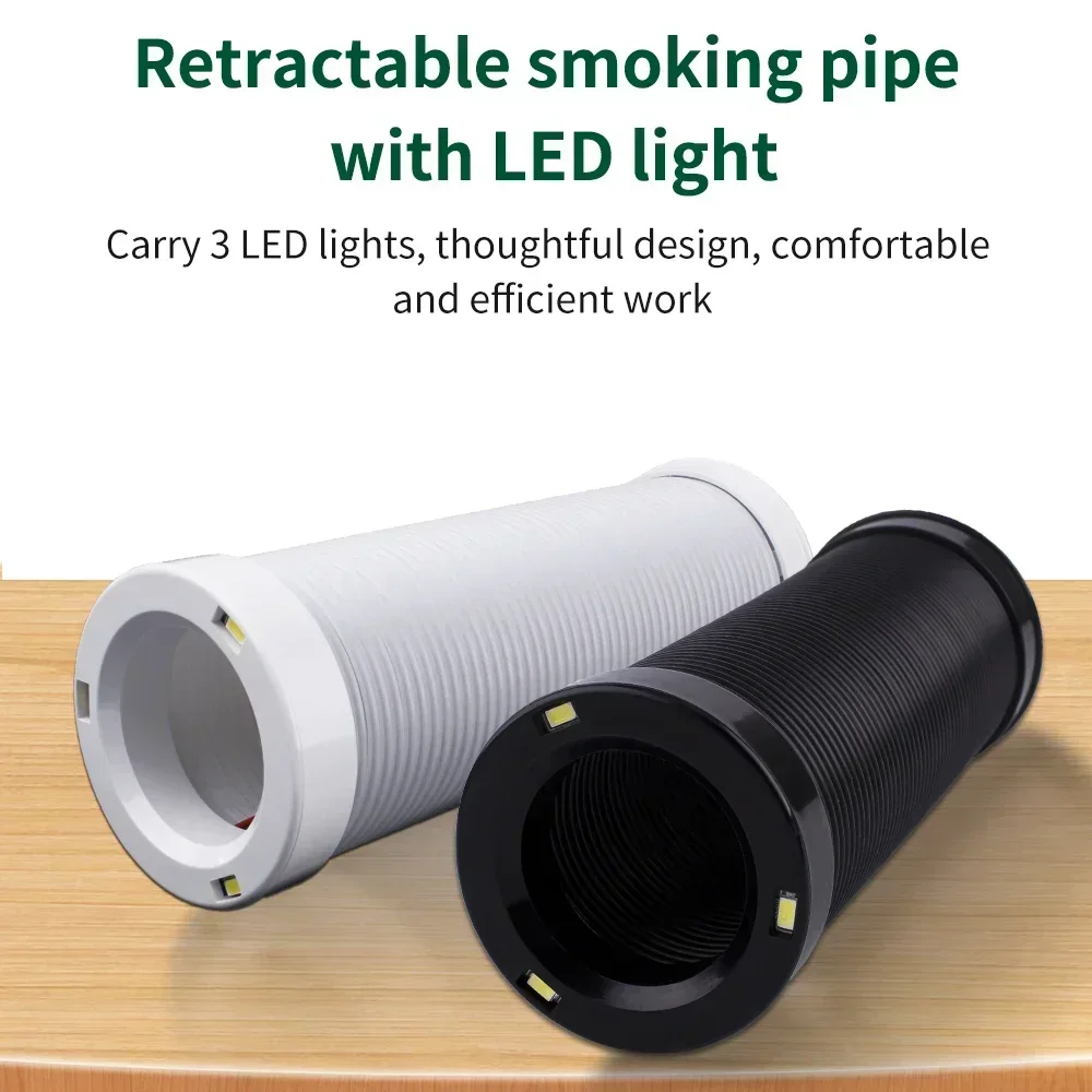 LUXIANZI – extracteur de fumée, Instrument pour fumer avec lumière LED, filtre à charbon actif 220v, éponge, fer à souder, absorbeur de fumée