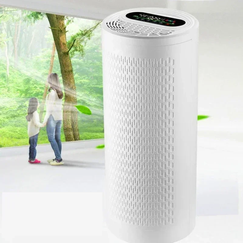 New Household Air Purifier Desktop High-efficiency Filter Bedroom Office Formaldehyde Negative Ion Second-hand Smoke Removal