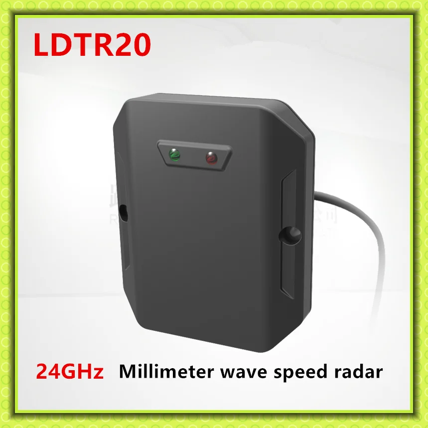 LDTR20 Speed indicator road speed measurement 24GHz millimeter wave radar sensor module Traffic radar bayonet 1KM/H~250KM/H