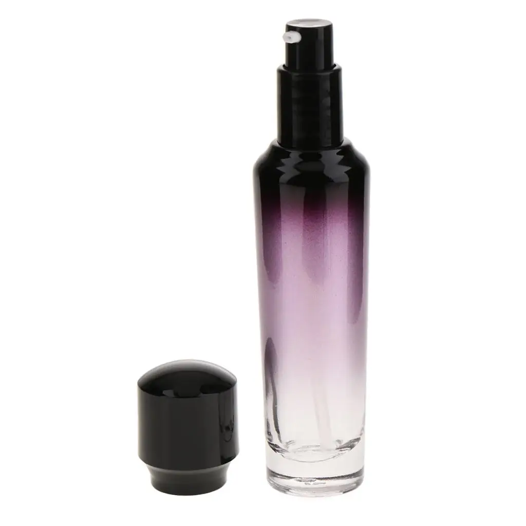 زجاجة مضخة السفر، حاوية مستحضرات التجميل، زجاجة رذاذ لوشن الكريم، قابلة لإعادة الملء و