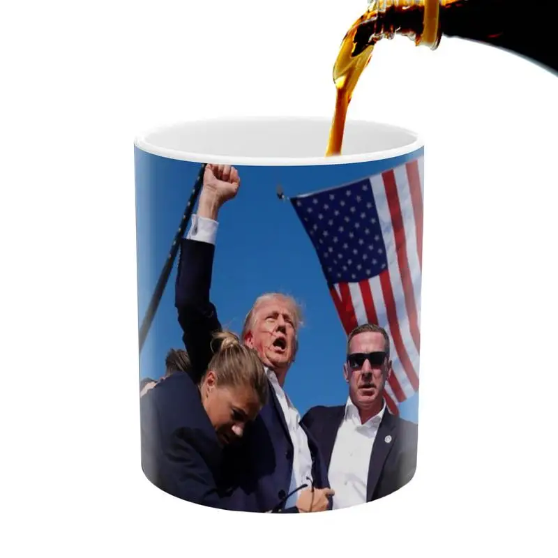 Funny President Mug 11oz Take America Back Cup 2024 President Bulletproof Coffee Mug Ceramic Take America Back Travel Cup For