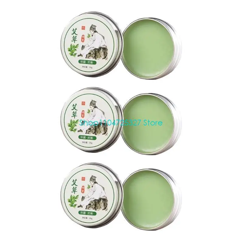 D8KF Stay with Wormwoods Balm Set of 3 Enjoy the Outdoors without Worrying
