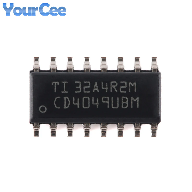 10PCS/5PCS CD4049UBDR SOIC-16 CD4049UBM CD4049 CD4049UBE PDIP-16 Six Inverting Buffer/Converter Chip SMD IC Integrated Circuit