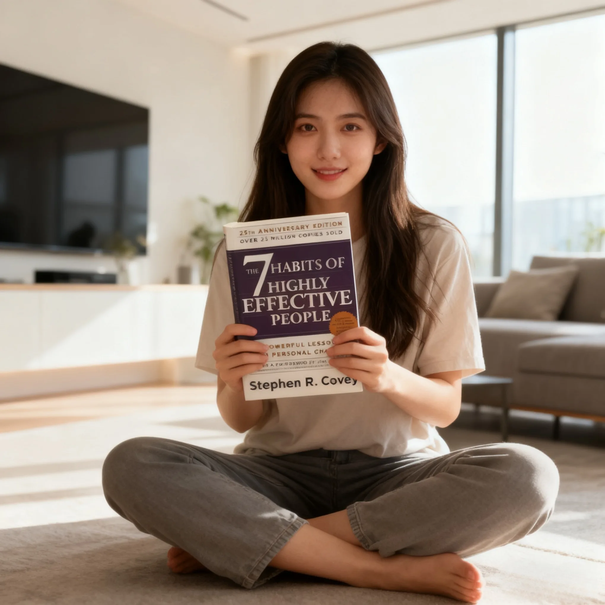 

The 7 Habits of Highly Effective People By Stephen R. Covey in English Original Professional Management Reading Book