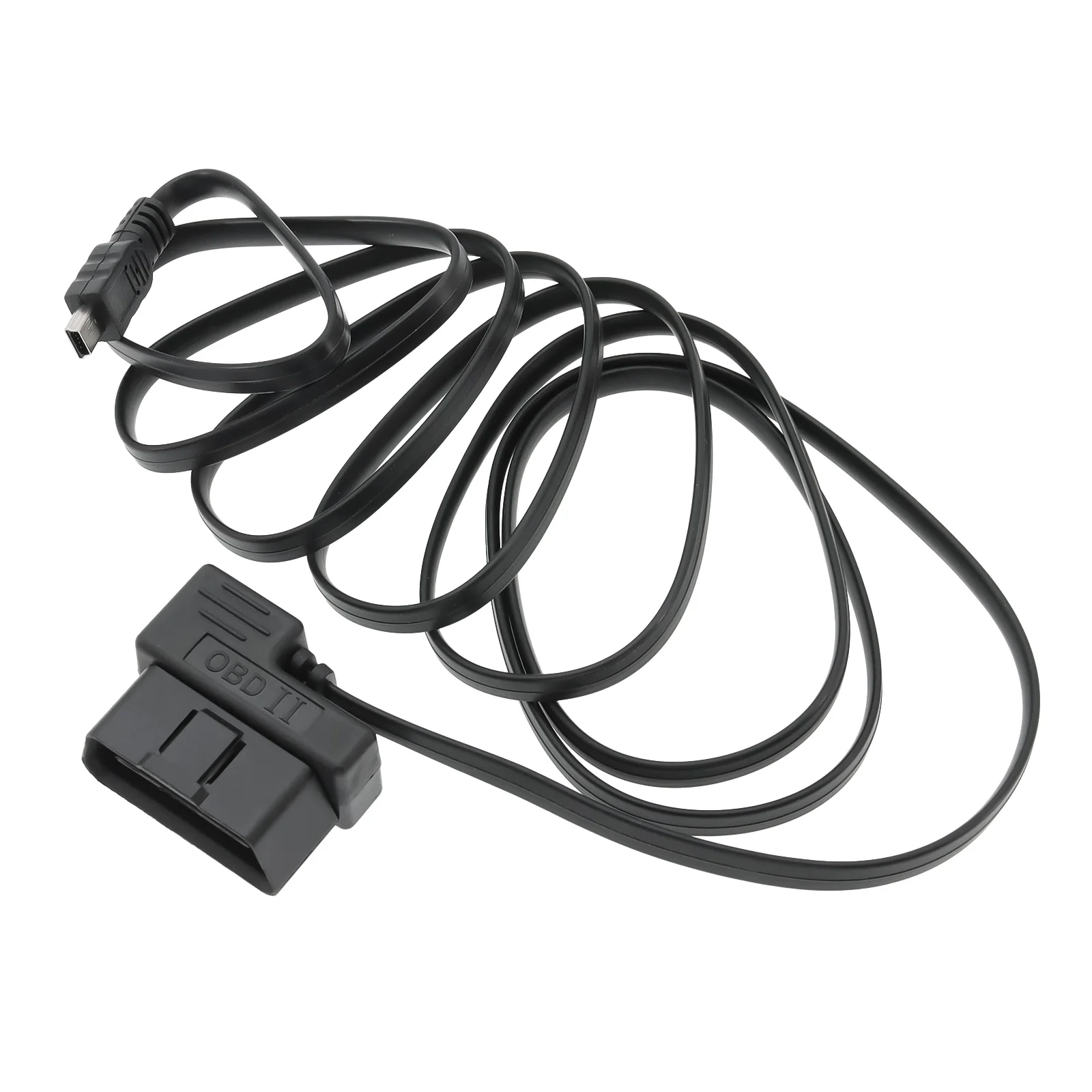 OBD Head Up Display Cable HUD Wire Car 1700MM Black Cable For Universal Heap Up Display  Connect Cable For OBD2 HUD