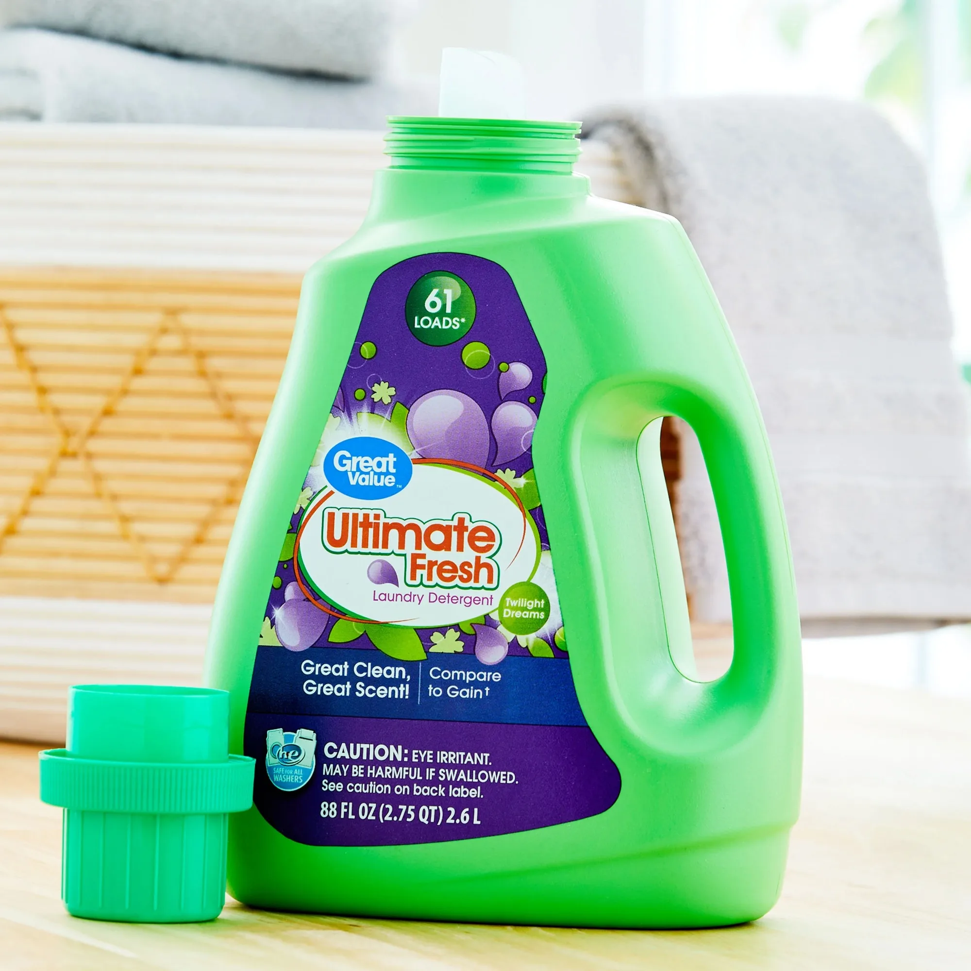 세탁 세제, 88 fl oz, 61회분