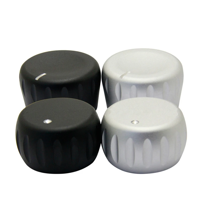 Perilla de potenciómetro de aleación de aluminio de alta gama, 1 piezas, interruptor de volumen, perillas de codificador giratorio