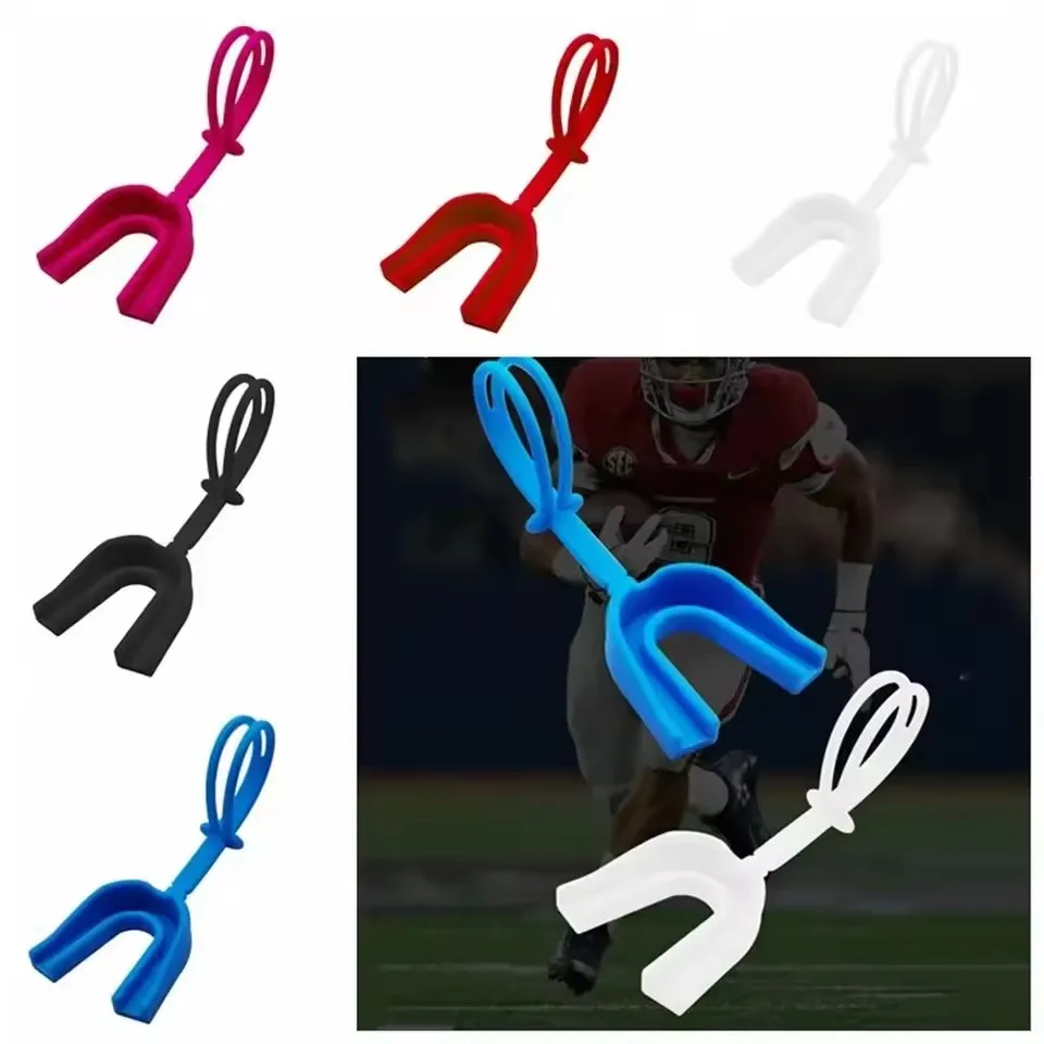 Silicone Sports Mouthguard Boxing Basketball Hockey Karate Baseball Rugby Match Teens Adults Teeth Mouth Guard Protector