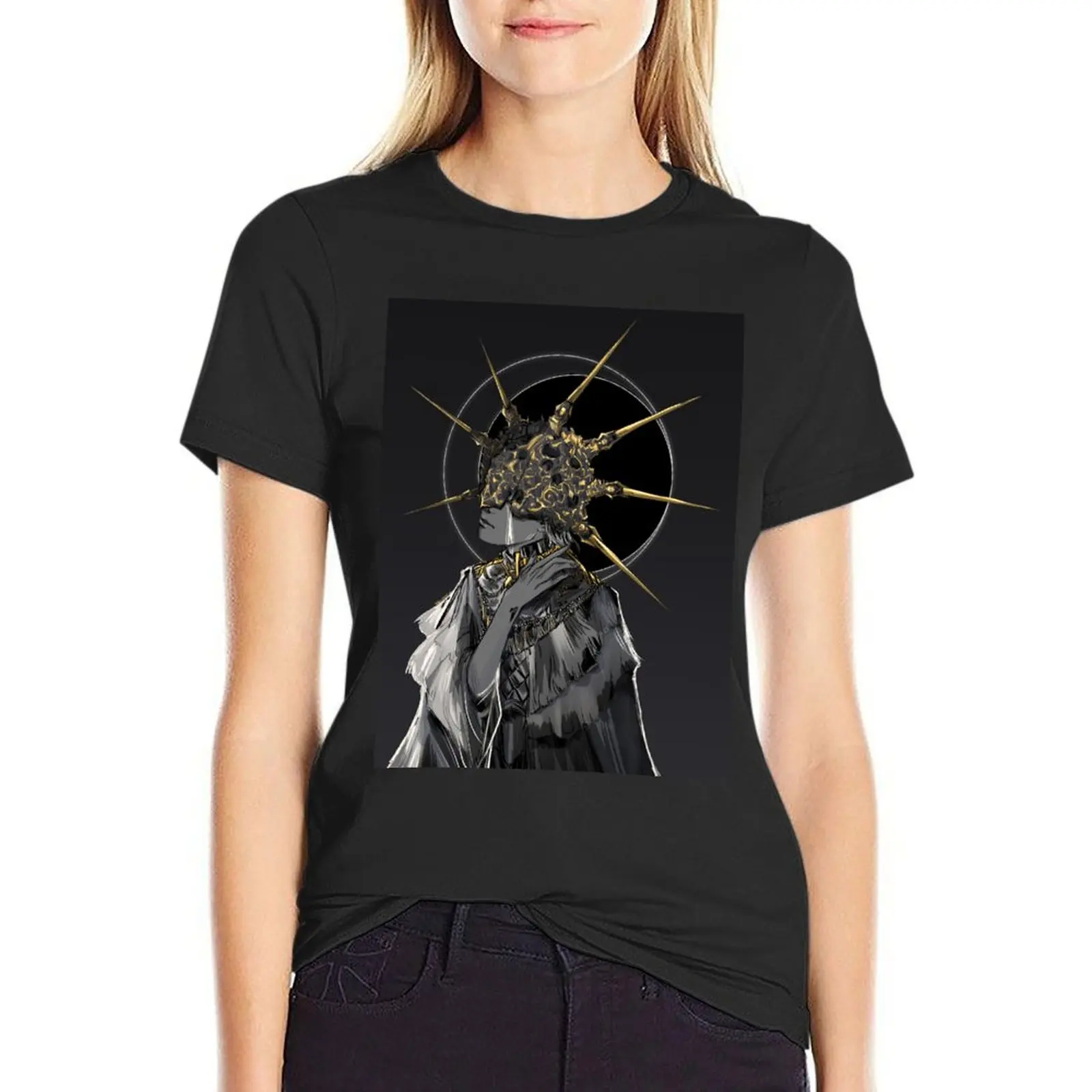 Dark Sun T-Shirt tees female funny cute clothes Women's tee shirt