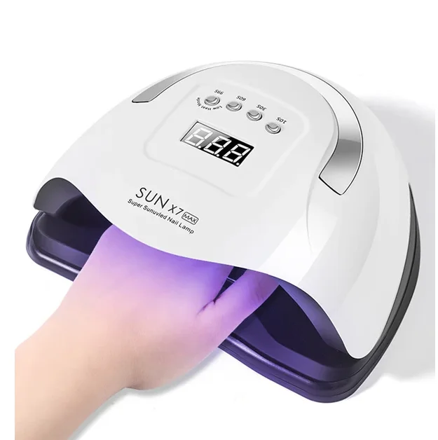 

Сушилка для ногтей 220 Вт, LED/УФ-лампа для сушки гель-лака, электрическая маникюрная машина