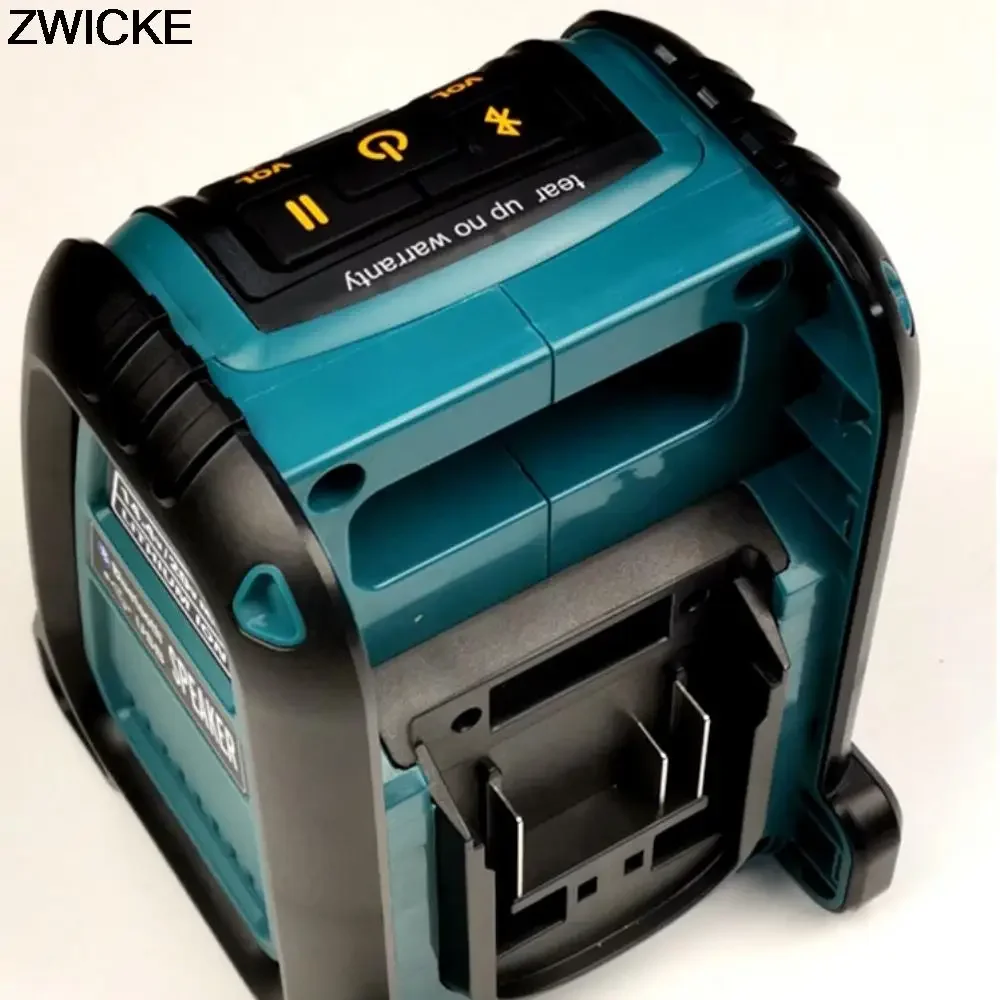 Bluetooth Lautsprecher für Makita Dewalts Bosch Milwaukee 14,4-18V Lithium-Batterie Power Werkzeug Ladegerät