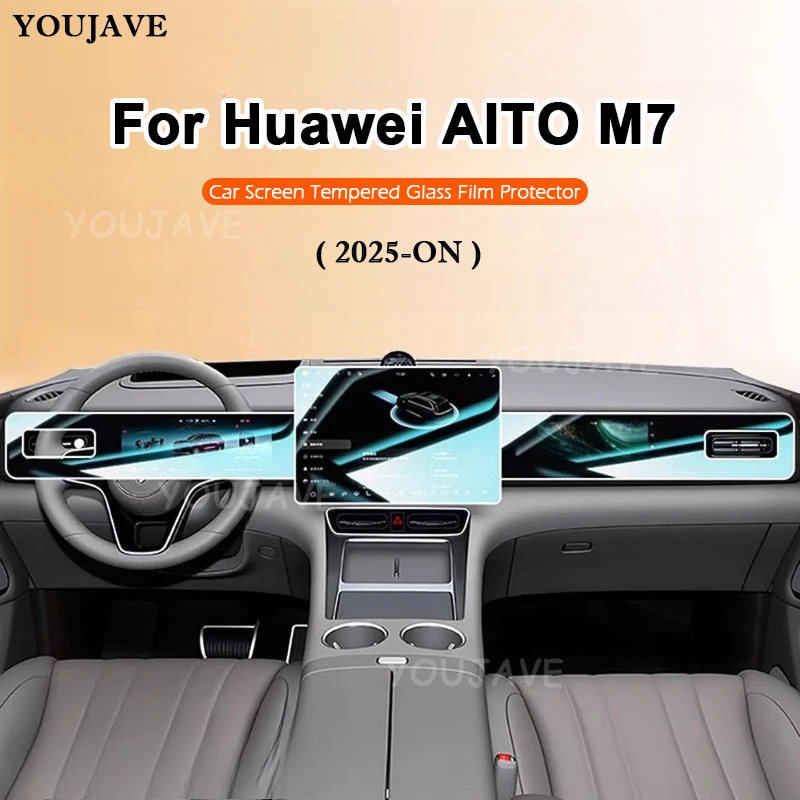 

Для Huawei AITO M7 2025 2026, салон автомобиля, центральный экран управления, защита от царапин, прозрачная HD матовая защитная пленка, GPS-навигатор
