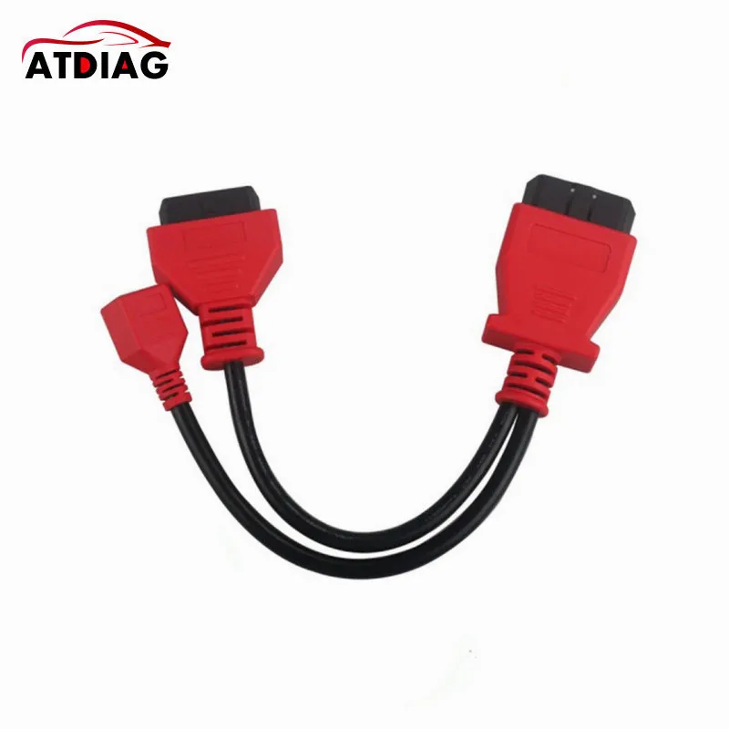 Newest For Chrysler programming cable 12+8 connector for Autel DS808 Maxisys 906 908 PRO ELITE Autel chrysler 12+8 adapter