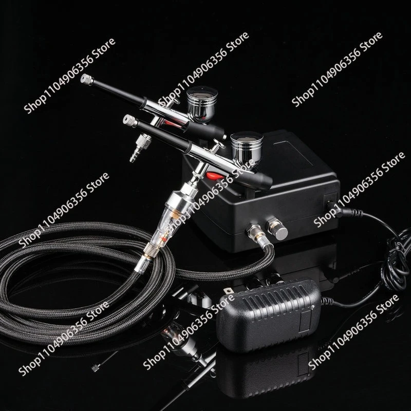 for Model Spray Painting Coloring Spray Painting Machine T100A Model  Air Pump Mini Small  Set